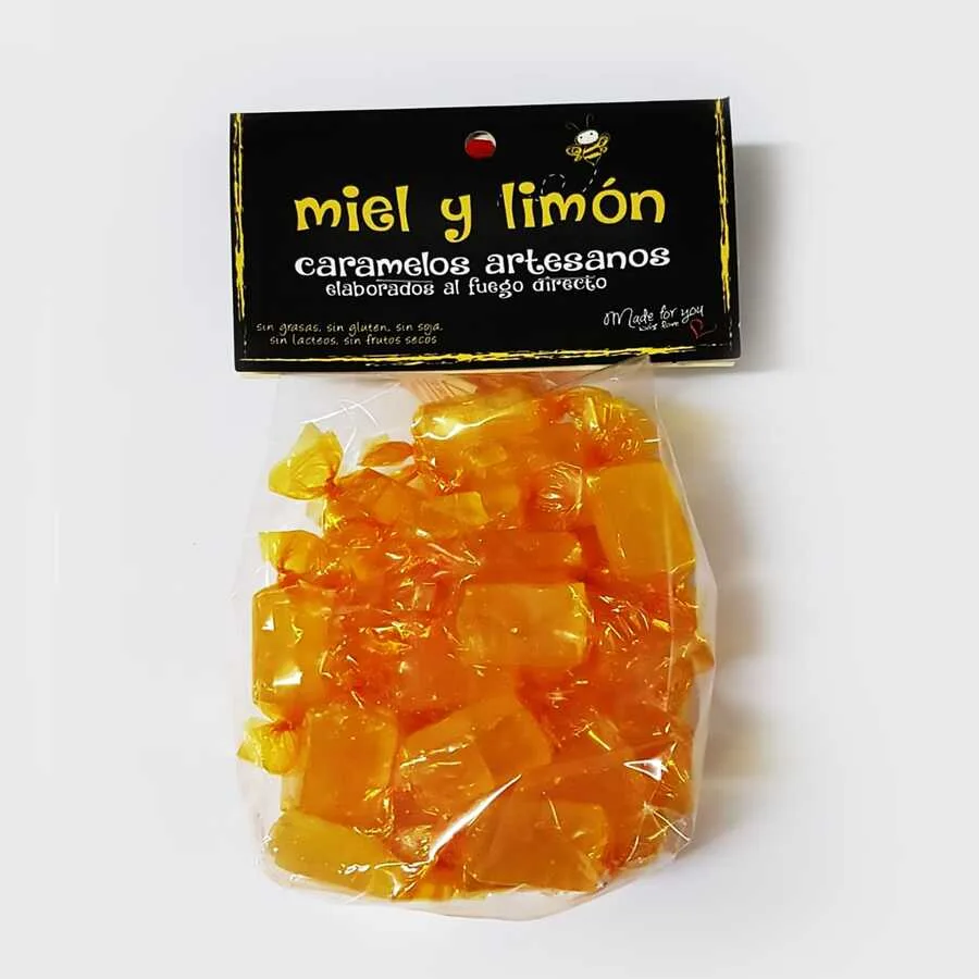 Caramelos Artesanos de Miel y Limón