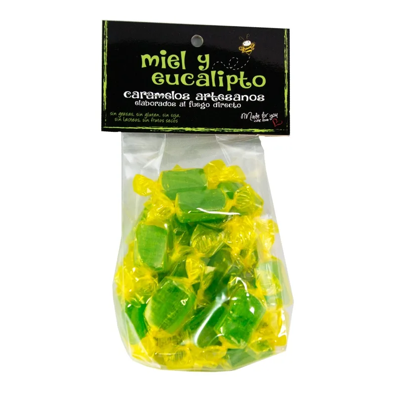 Caramelos Artesanos de Miel y Eucalipto