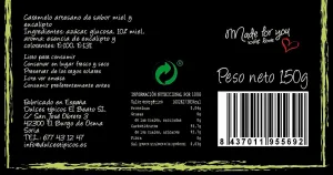 Caramelos Artesanos de Miel y Eucalipto