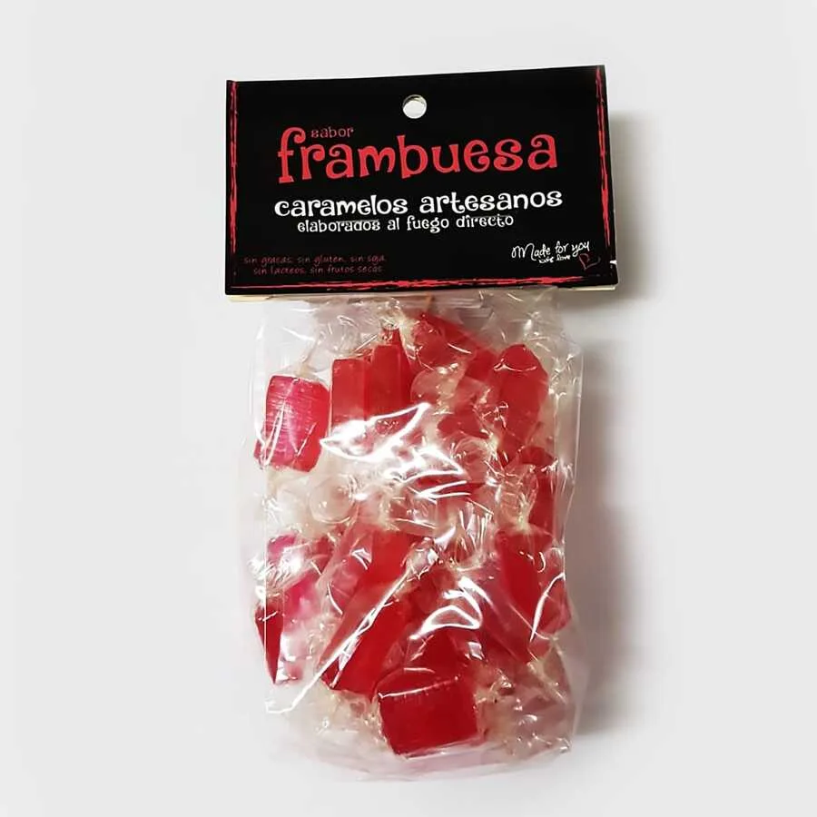 Caramelos Artesanos de Frambuesa