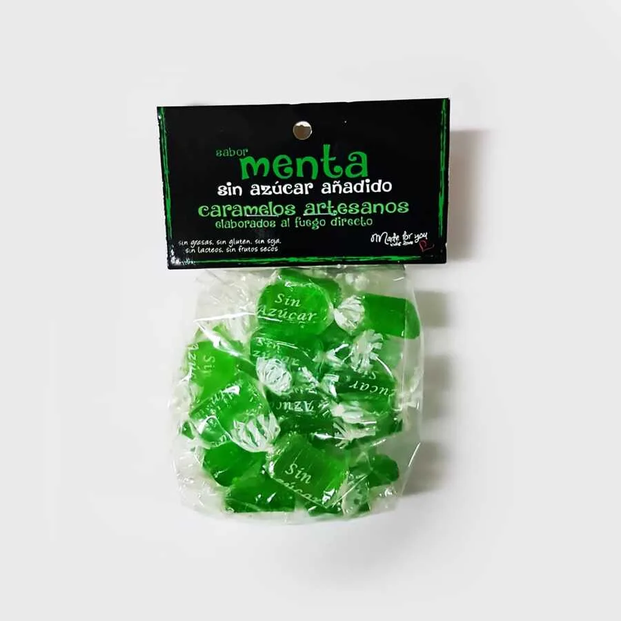 Caramelos de Menta Sin Azúcar