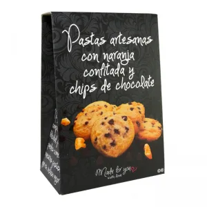 Pastas Artesanas con Naranja Confitada y Chips de Chocolate
