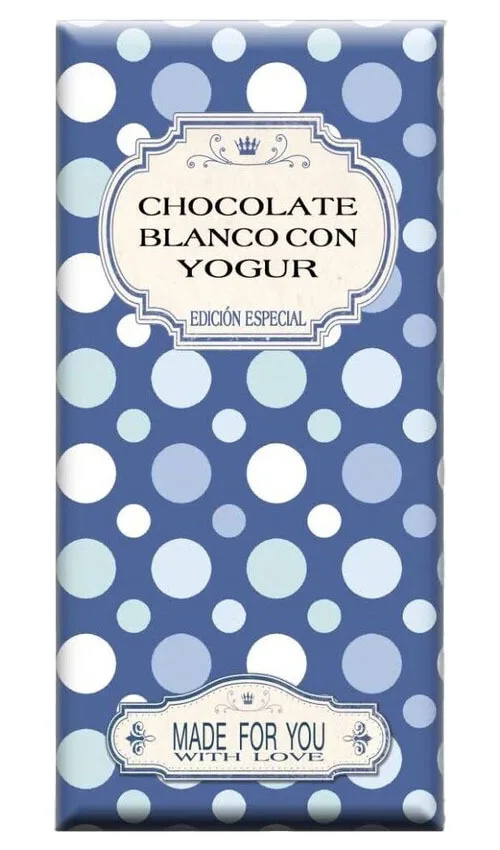Chocolate artesano Blanco con Yogur