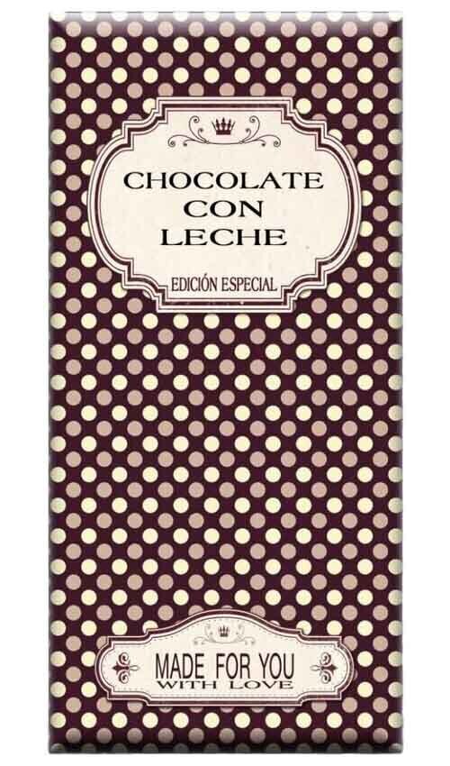 Chocolate artesano con Leche