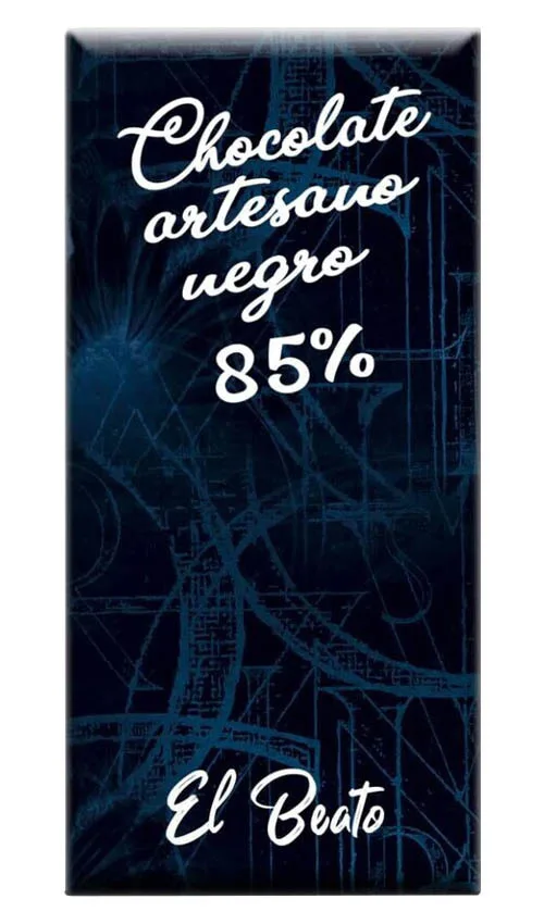 Chocolate artesano Negro 85%