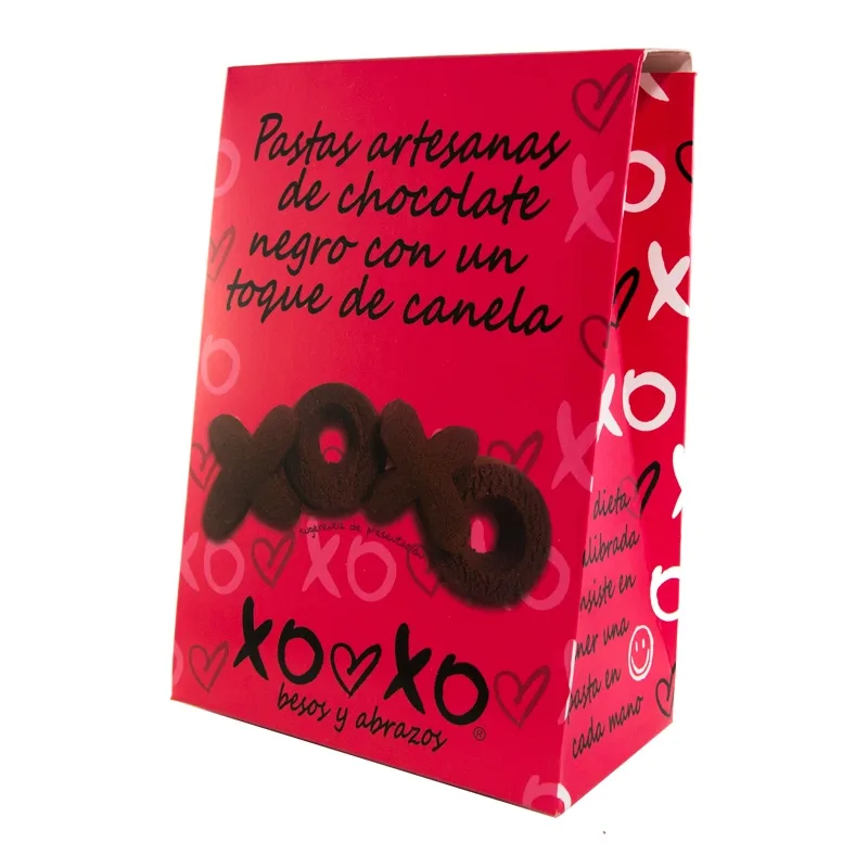 XOXO Pastas de Chocolate Negro y Canela