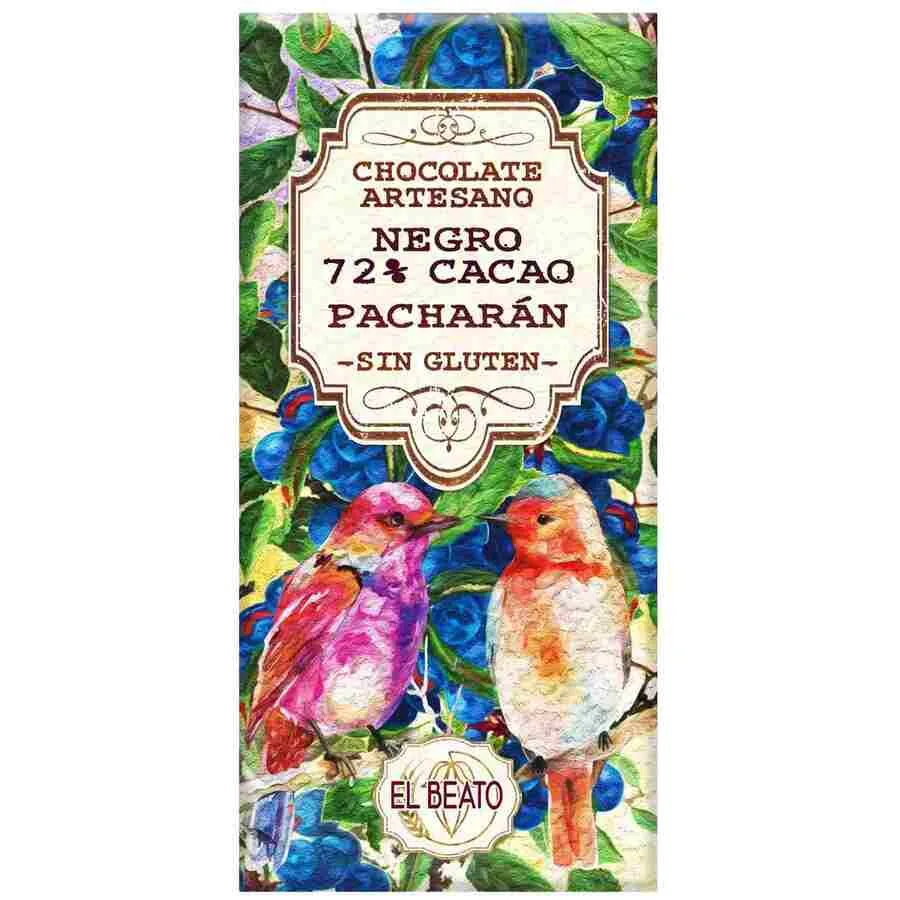 Dark Chocolate with Pacharán