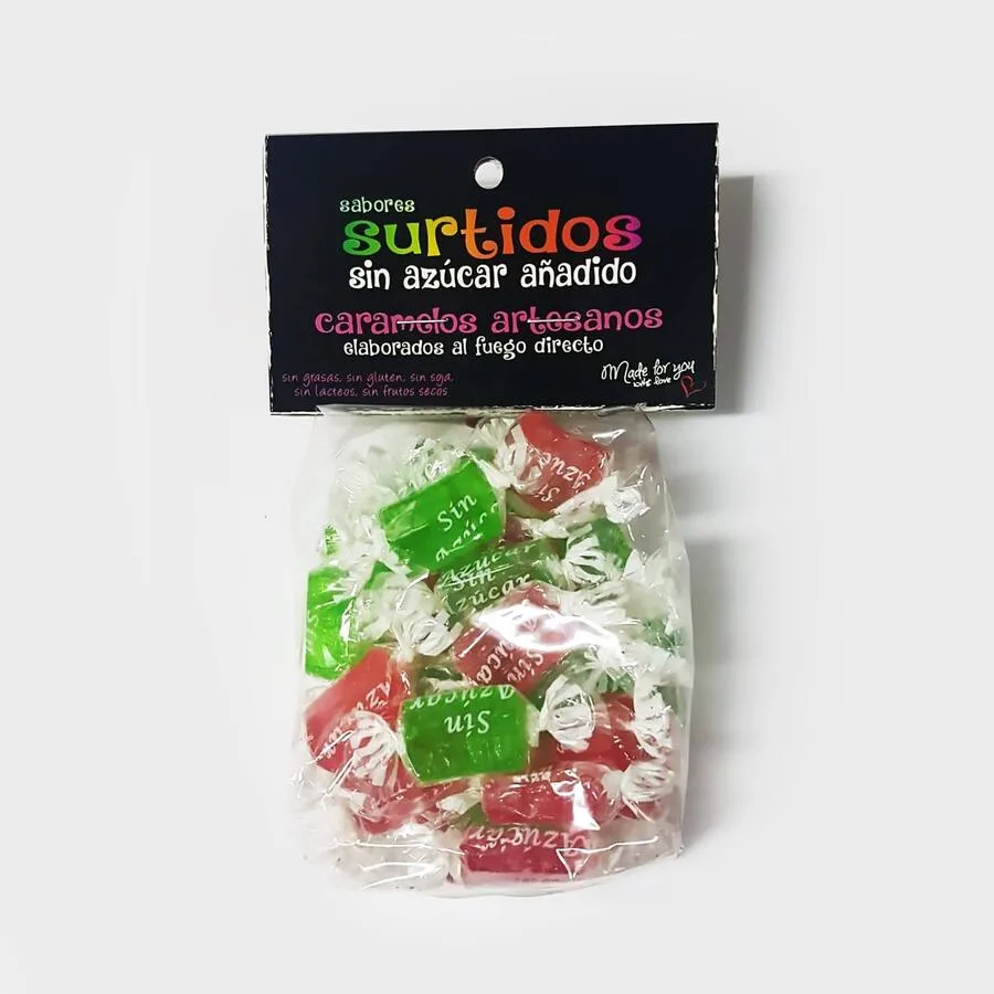 Caramelos Artesanos Surtidos Sin Azúcar