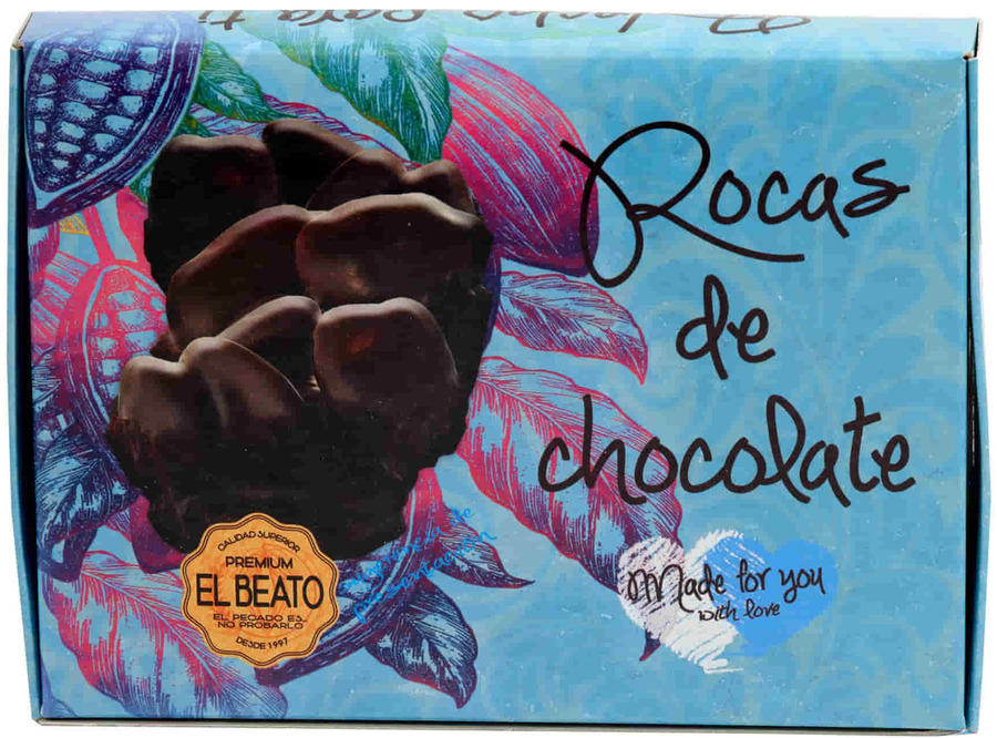 Rocas Chocolate Negro Almendra Entera