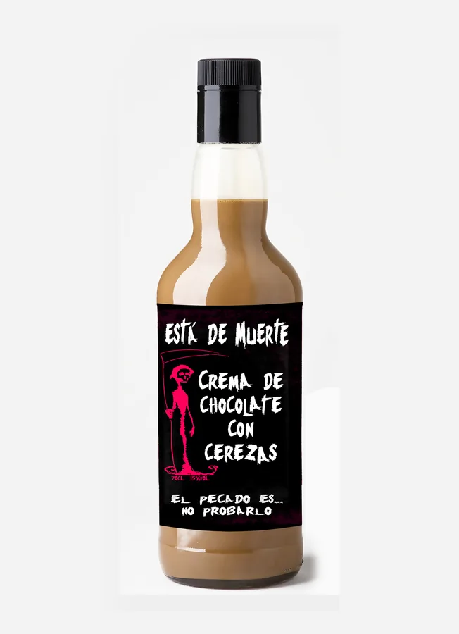 Crema de Chocolate con Cerezas