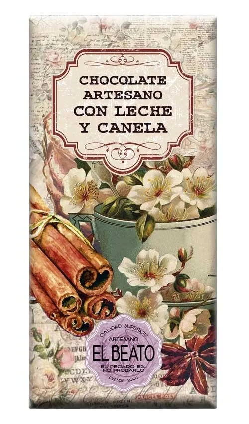 Chocolate artesano con Leche y Canela