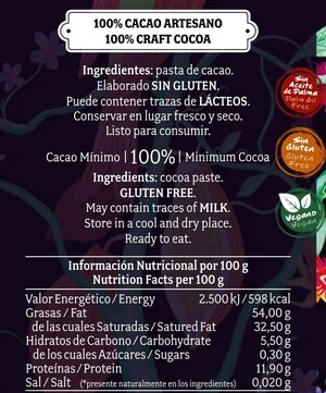100% Cacao Artesano