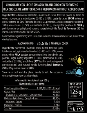 Chocorrezno con Leche Sin Azúcar de El Beato