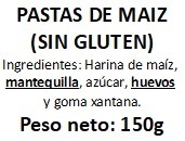 Pastas Sin Gluten 150 gr.