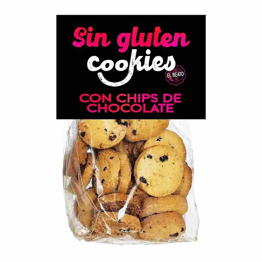 Mini Cookies Sin Gluten con chips de chocolate 150 g