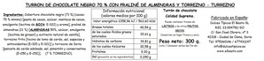 TURRÓN TORREZNO El Beato, NEGRO (TURREZNO)