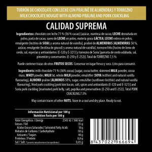 TURREZNO Chocolate con leche de El Beato