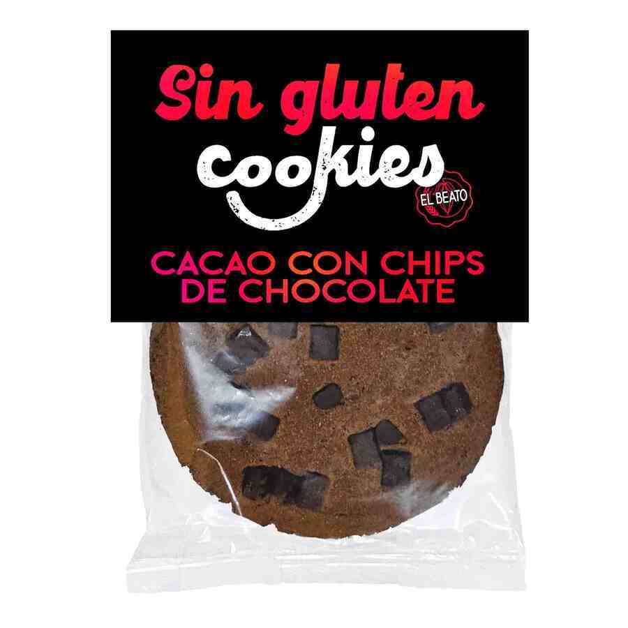 Pasta Sin Gluten de chocolate y chips 50 g