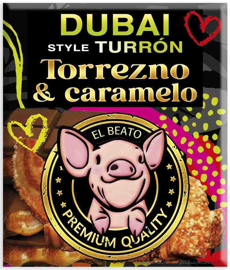 TURRÓN Dubái de Torrezno y caramelo El Beato 200g