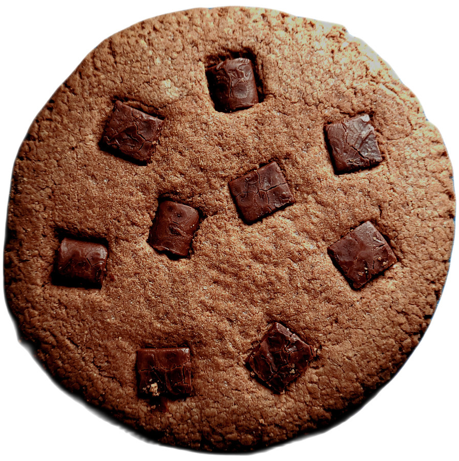 PACK 10 pastas indv. sin gluten de chocolate con chips