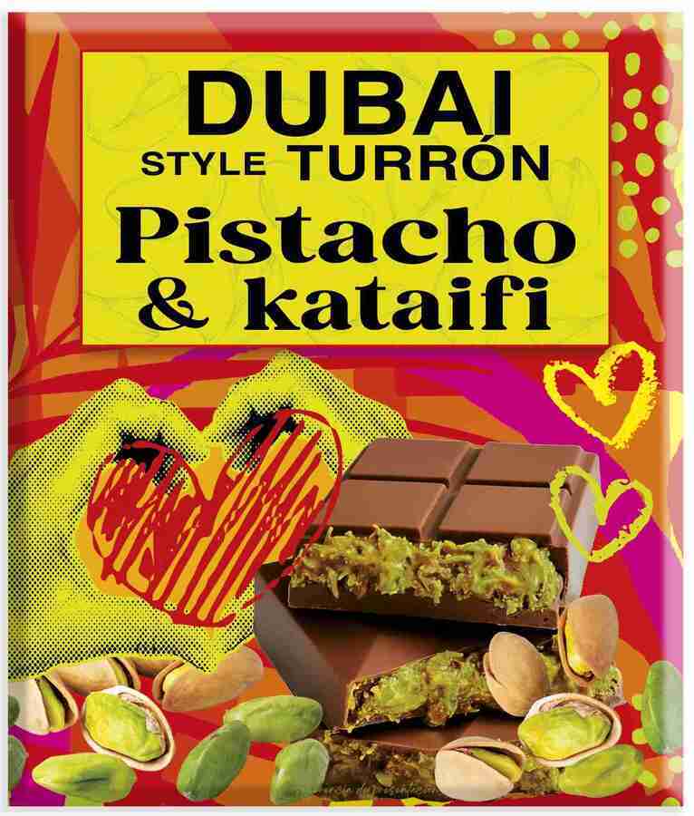 TURRÓN Dubái de Pistacho y Kataifi El Beato 200g