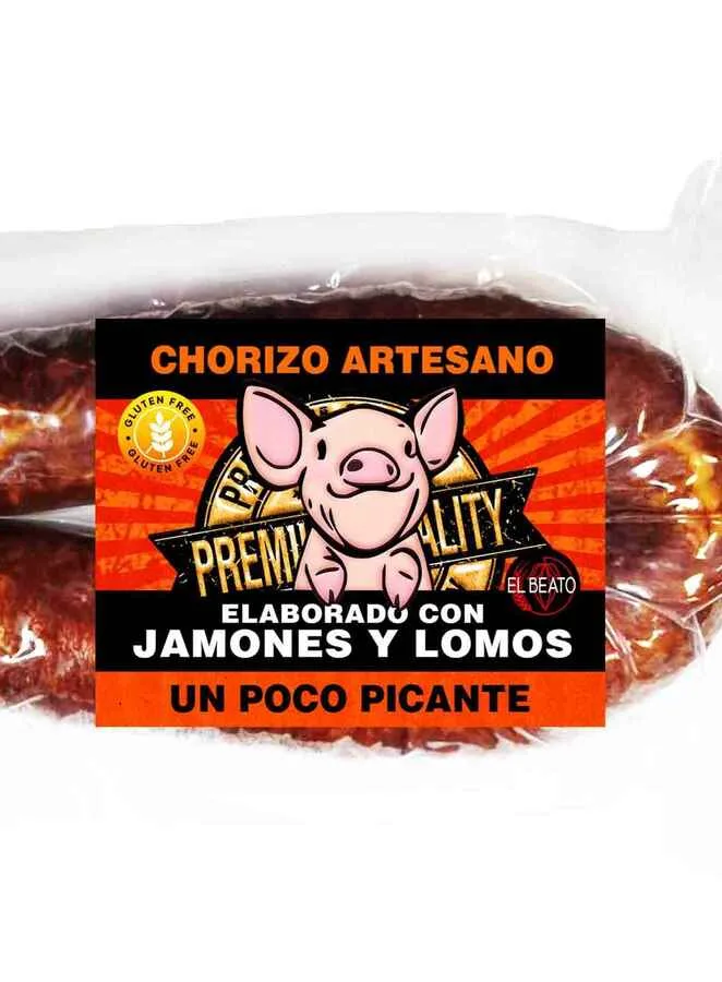 Chorizo semipicante artesano