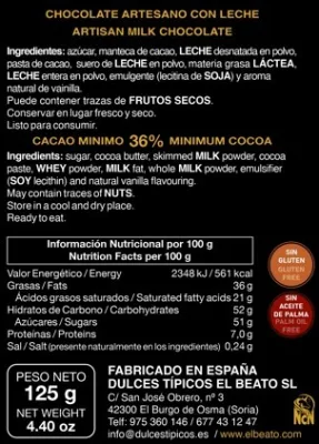 ECLIPSE: Chocolate con leche