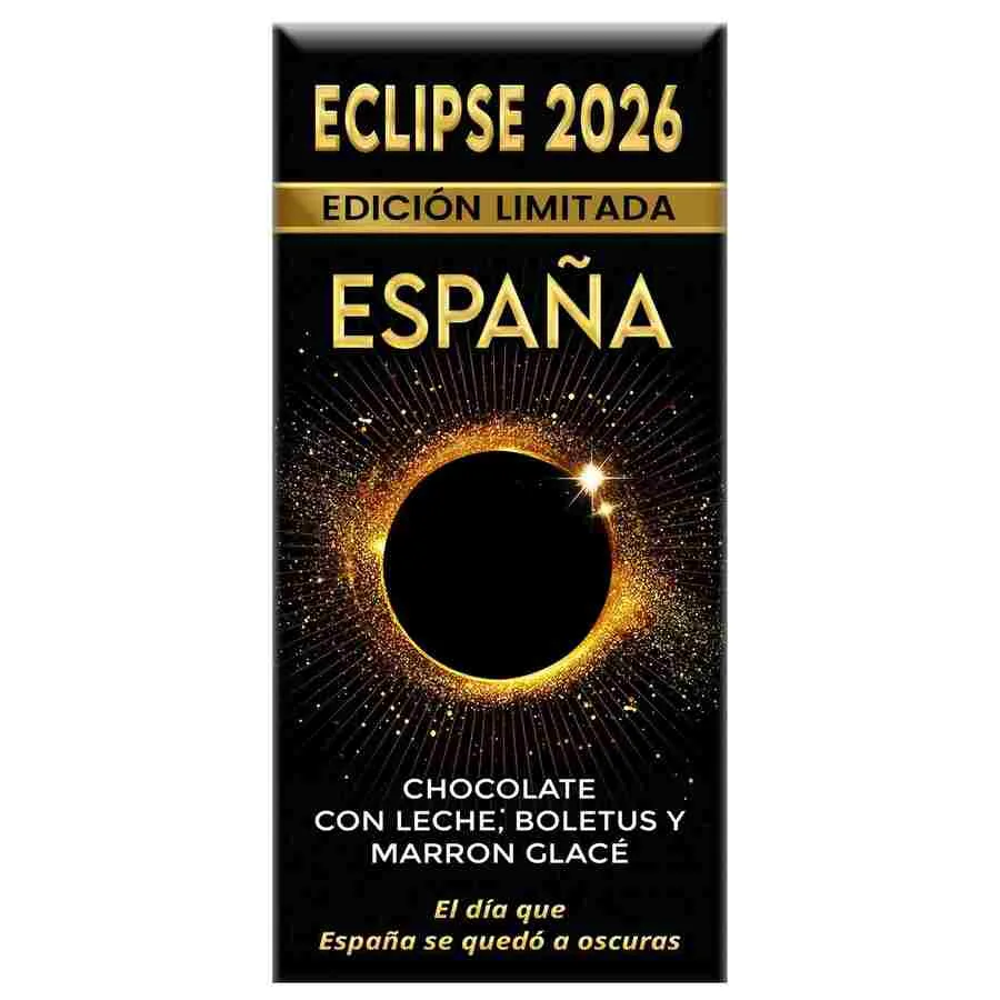 ECLIPSE: Chocolate con leche Boletus edulis y Marron glacé