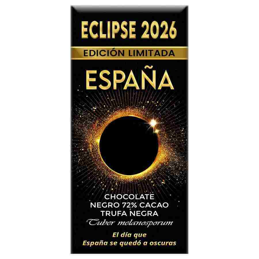 Chocolate negro 72% con Trufa negra