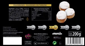 POLVORREZNOS - polvorón con Torrezno